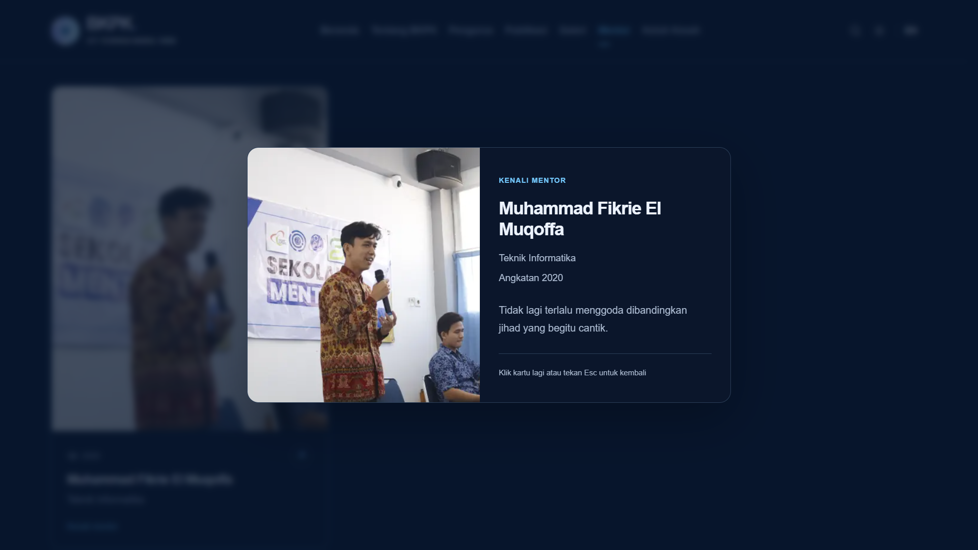 Organization Website — 5