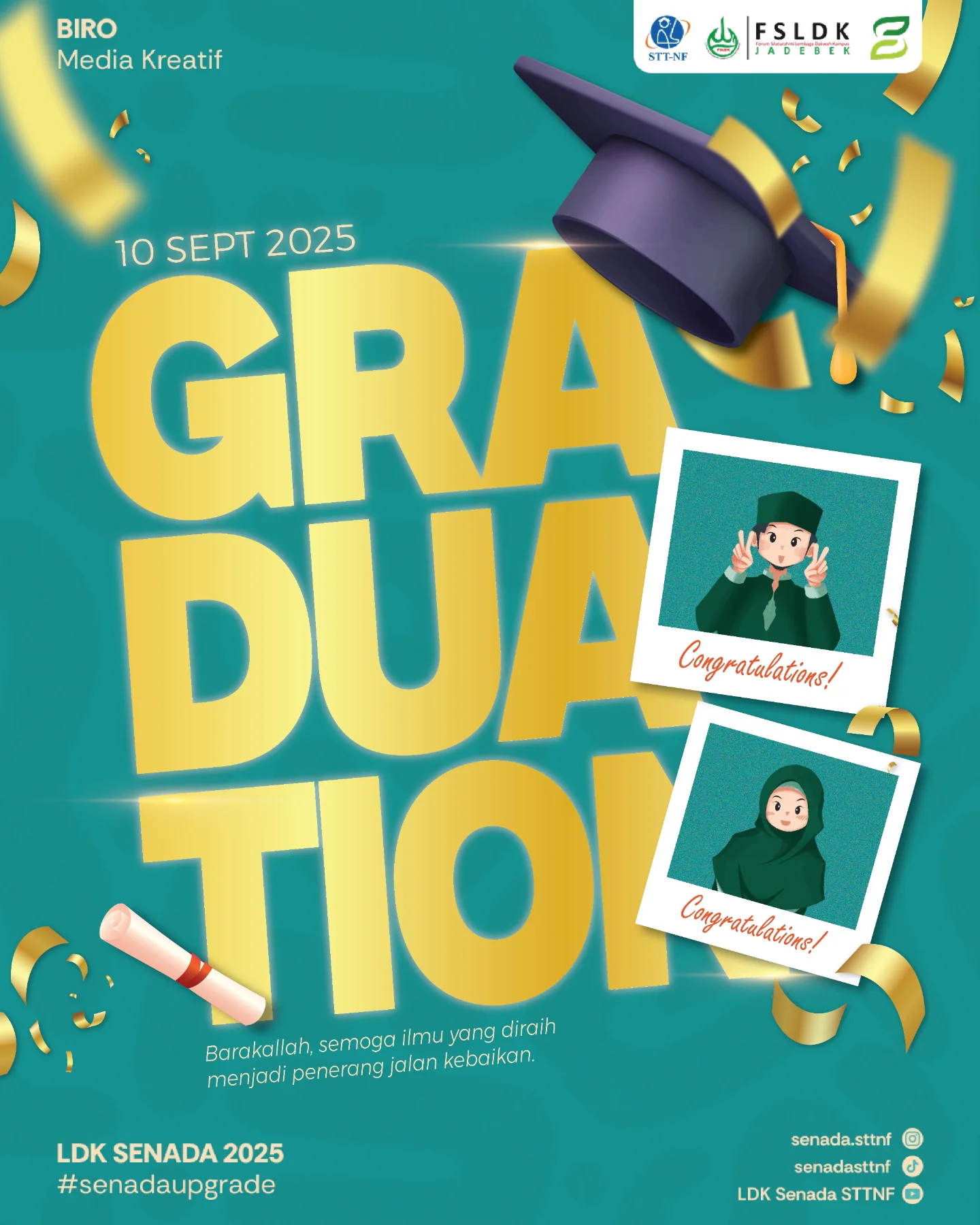 Graduation Greeting Poster